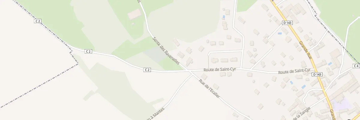 Plan du 4 Sen des Ravenelles à Drocourt