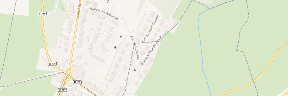 Plan du 9 Rue de la Tour de Justice à Écuires