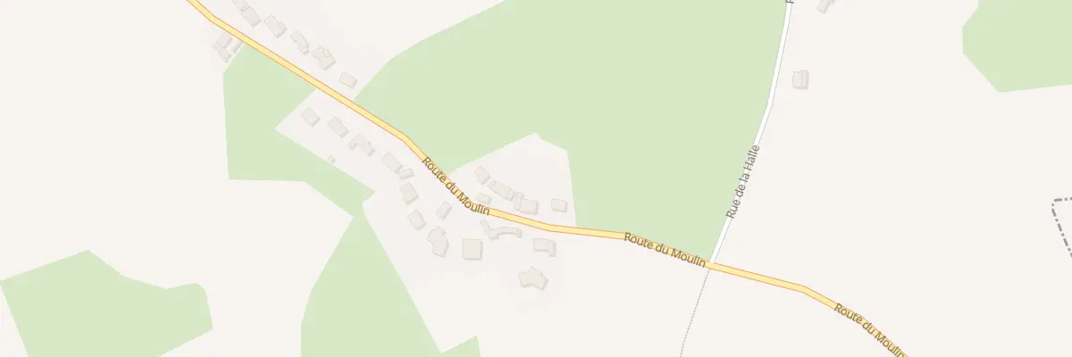 Plan du 869 Rte du Moulin à Questrecques