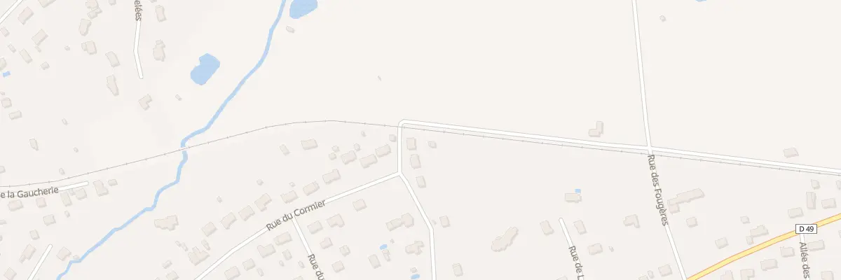 Plan du 21 Rue des Poussaudes à Romorantin-Lanthenay