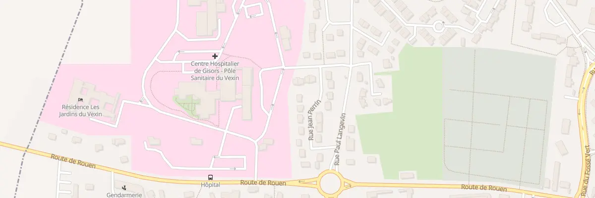 Plan du 4 Rue Jean Perrin à Gisors
