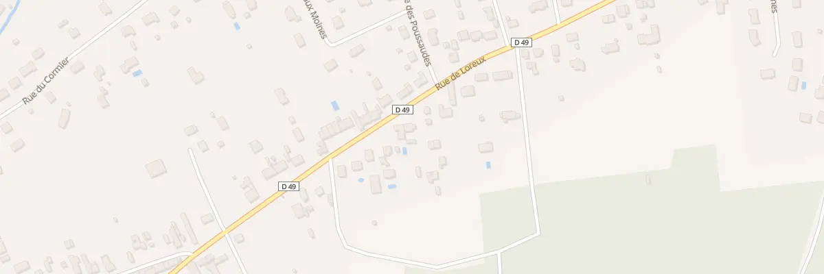 Plan du 109 Rue de Loreux à Romorantin-Lanthenay
