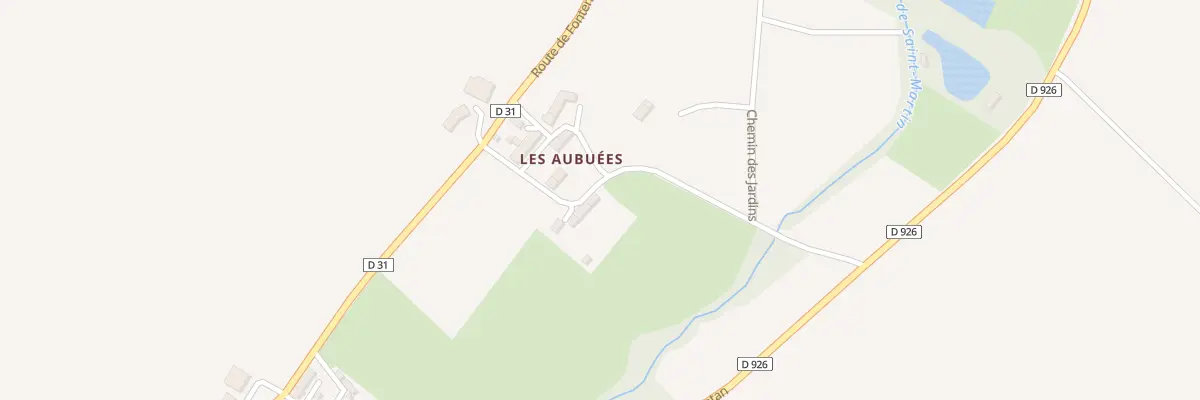 Plan du 5150 Les Aubuees à Liniez