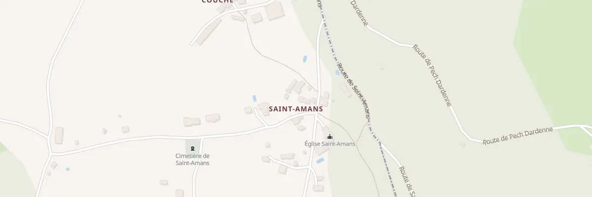 Plan du 5089 Jourdiou à Espinas