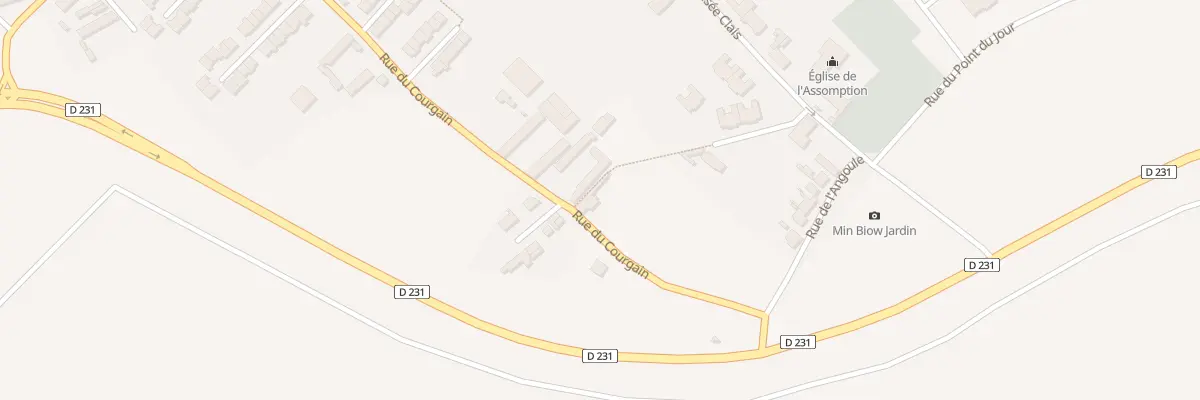 Plan du 19 Rue du Courgain à Ferques