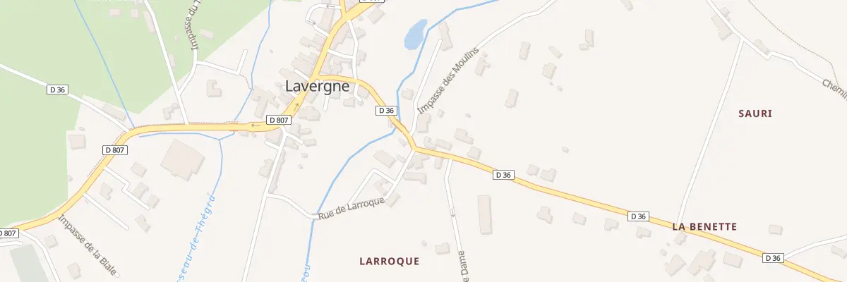 Plan du 5064 Larroque à Lavergne