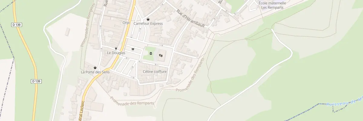 Plan du 6 Rue des Galices à Montreuil-sur-Mer