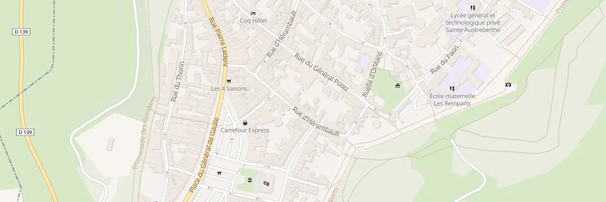 Plan du 53 Rue d’Hérambault à Montreuil-sur-Mer