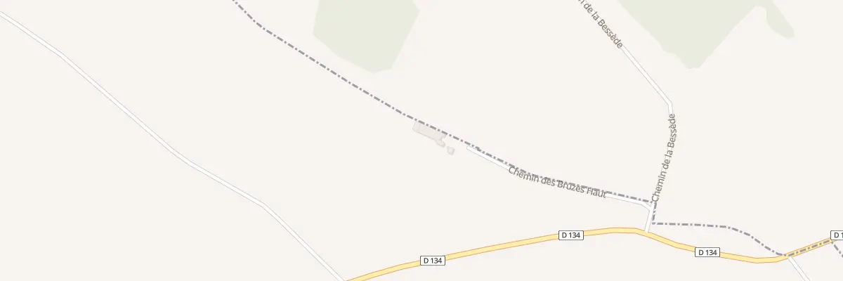 Plan du 5022 Les Bruzes à Belcastel