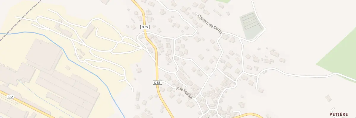Plan du 10 Le Marcade à Luzenac