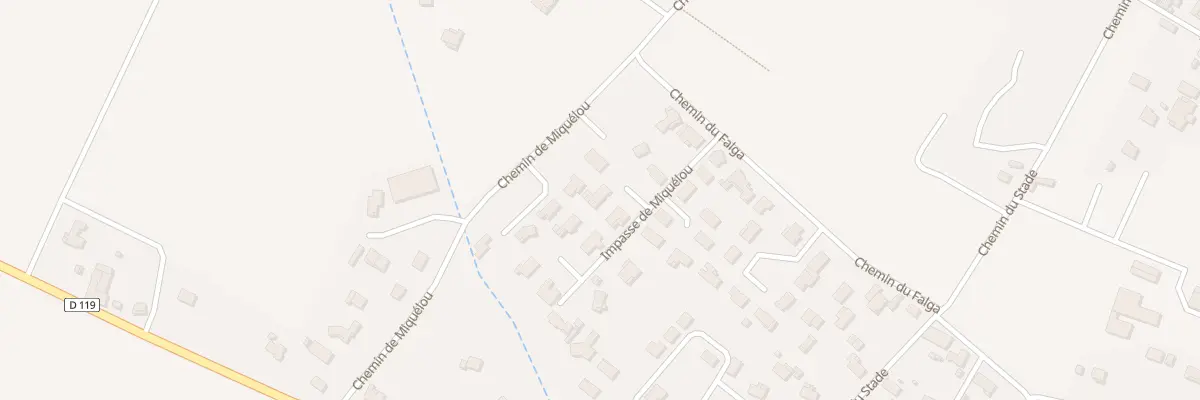 Plan du 6 Lot de Miquélou à Rieucros