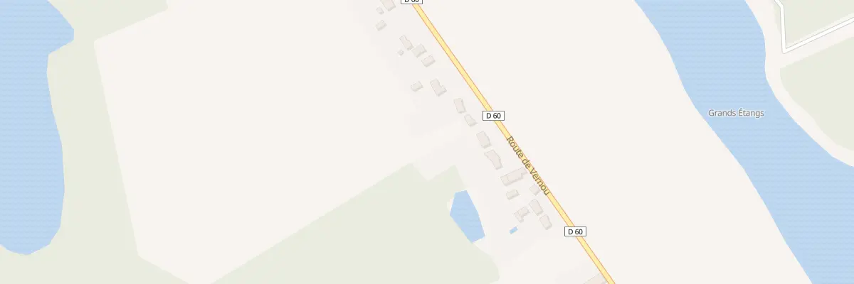 Plan du 21 Rte de Vernou à Millançay