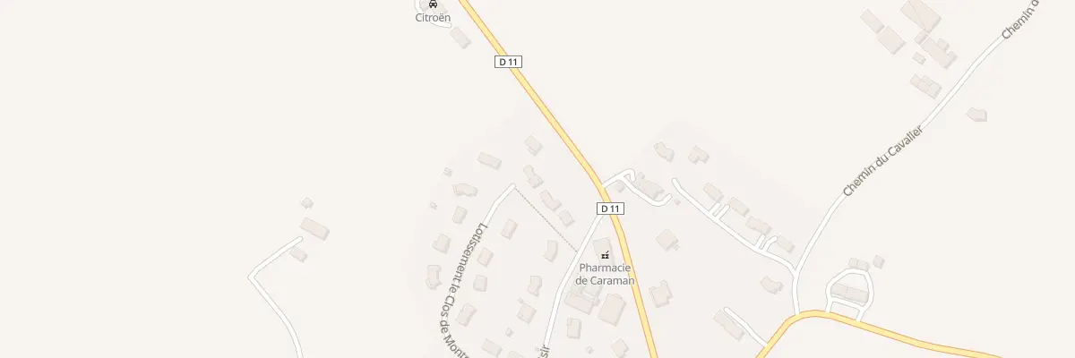 Plan du 8 Lot le Clos Montplaisir à Caraman
