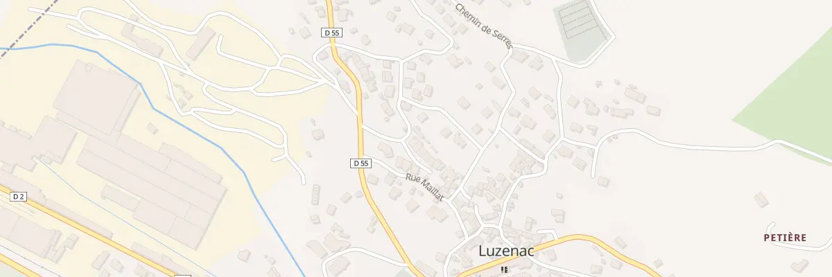 Plan du 9 Le Marcade à Luzenac