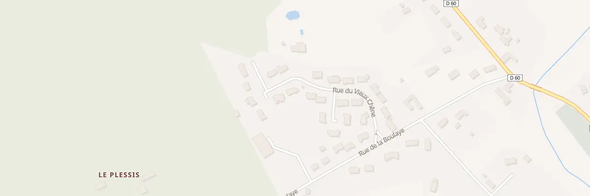 Plan du 17 Rue du Vieux Chêne à Millançay