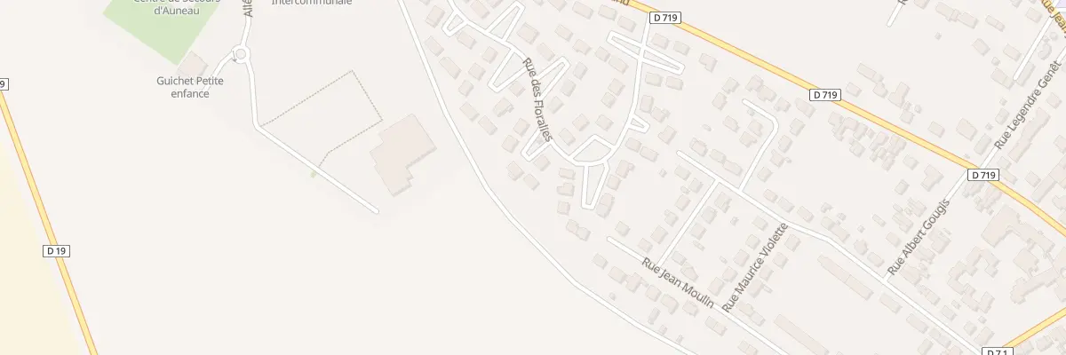 Plan du 43 Rue des Floralies à Auneau-Bleury-Saint-Symphorien