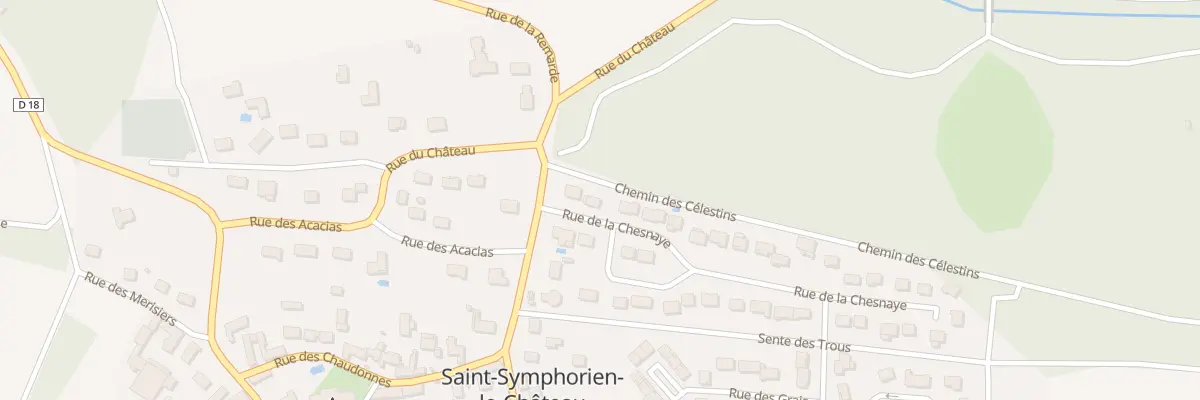 Plan du 3 Rue de la Chesnaye à Auneau-Bleury-Saint-Symphorien