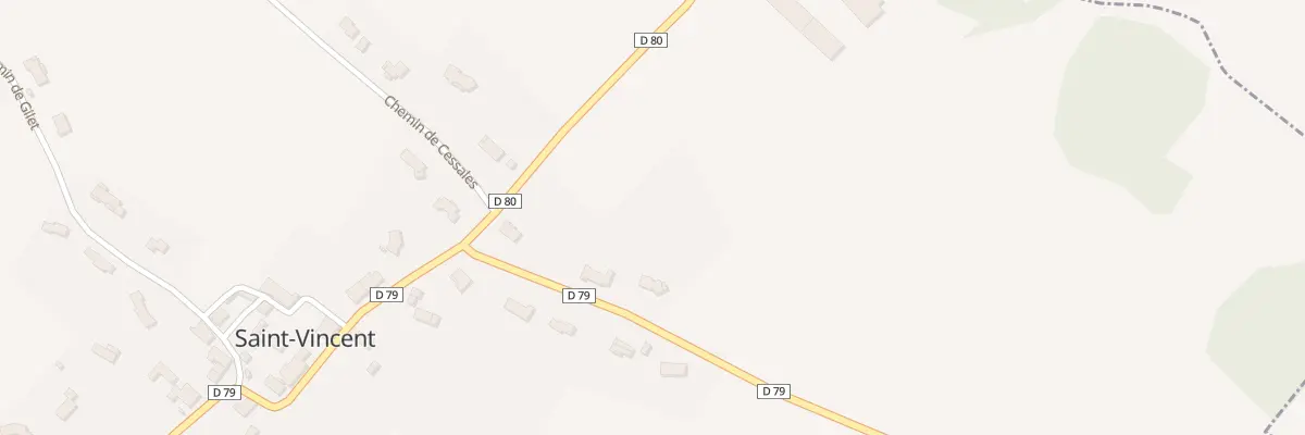 Plan du 55 Le Clos à Saint-Vincent