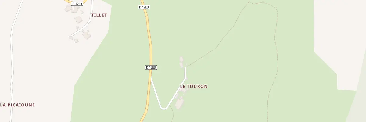 Plan du 5076 Le Touron à Queyssac-les-Vignes