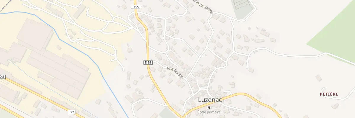 Plan du 6 Le Marcade à Luzenac