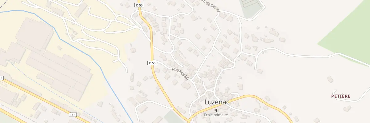 Plan du 5 Le Marcade à Luzenac