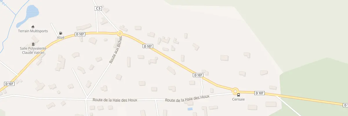 Plan du 23 Rte de Rambouillet à Poigny-la-Forêt