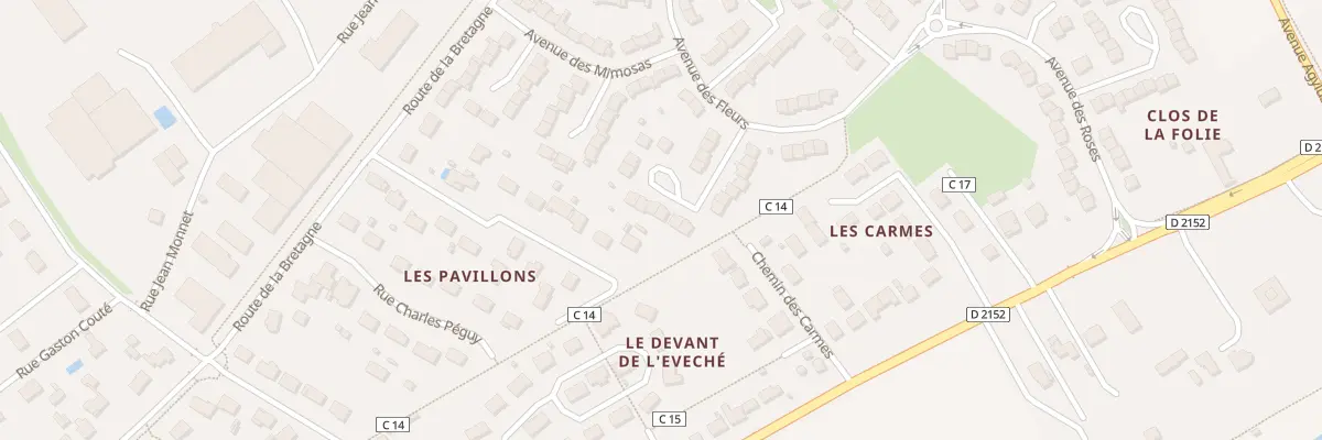 Plan du 10 Rue des Bleuets à Saint-Ay