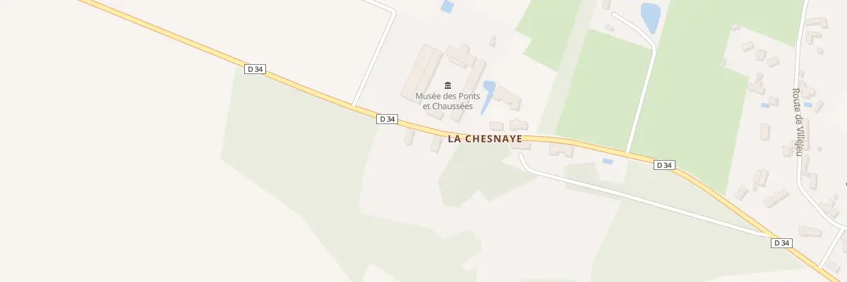 Plan du 30 Rte de la Chesnaye à Guilly