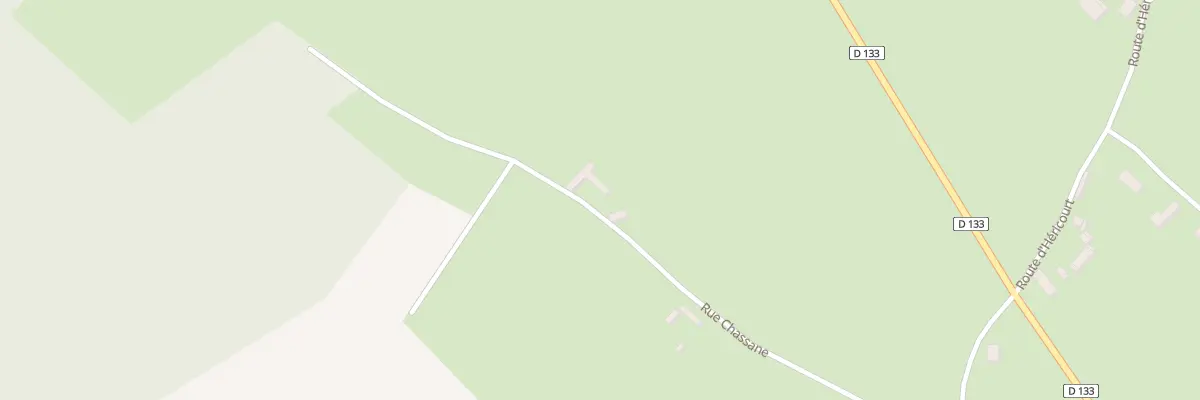 Plan du 2 Rue Chassane à Fontenay-Torcy
