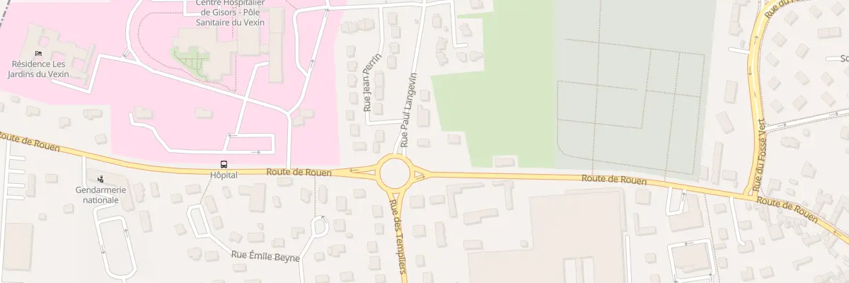 Plan du 26 Rte de Rouen à Gisors