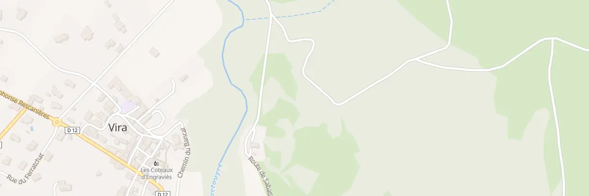Plan du 49 Le Coumel à Vira