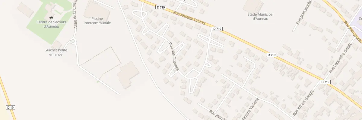 Plan du 22 Rue des Floralies à Auneau-Bleury-Saint-Symphorien