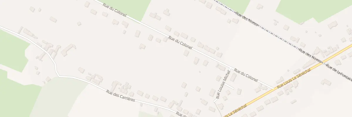 Plan du 3Q Rue du Colonel à Ferques