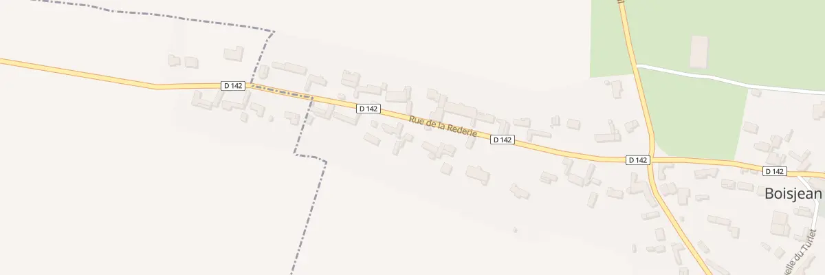 Plan du 17 Rue de la Réderie à Boisjean