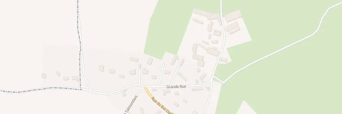 Plan du 11T Gr Grande Rue à Puiseux-en-Bray