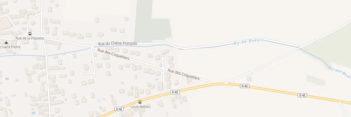 Plan du 17 Rue des Coquetiers à Garancières