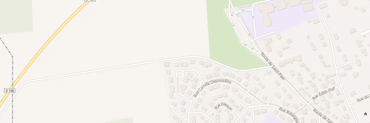 Plan du 10 Rue Olympe de Gouges à Gisors