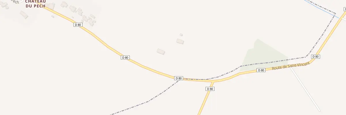 Plan du 42 Lamote à Toutens