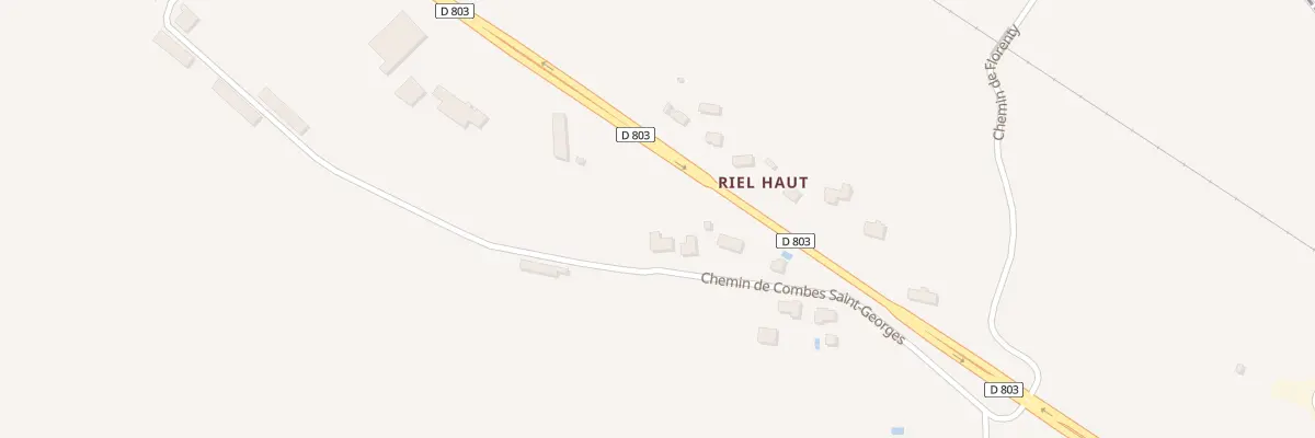 Plan du 316 Che de Combes Saint-Georges à Bétaille