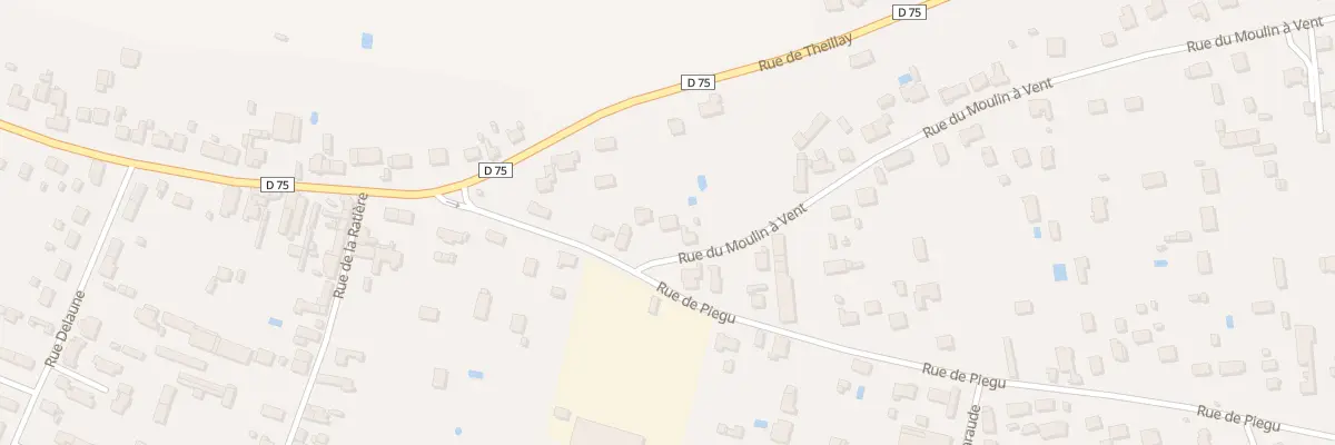 Plan du 4 Rue du Moulin à Vent à Romorantin-Lanthenay