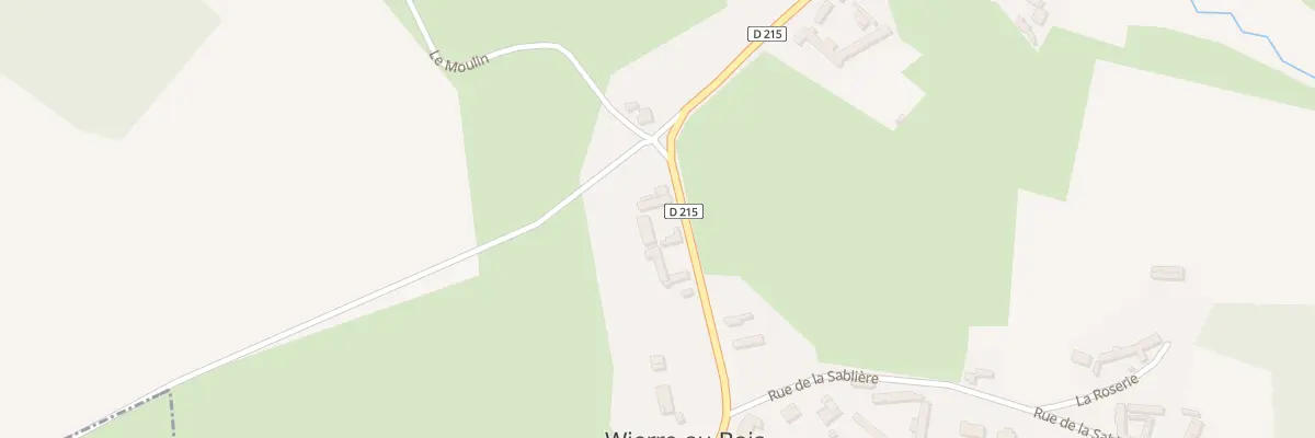 Plan du 593 Rte de Desvres à Wierre-au-Bois