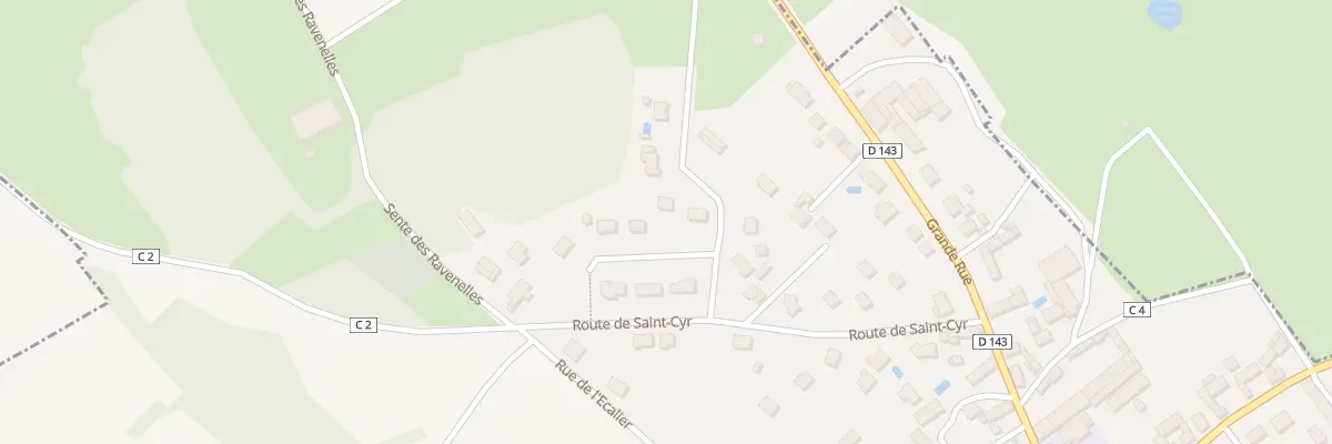 Plan du 3 Rue de la Pierre Levee à Drocourt