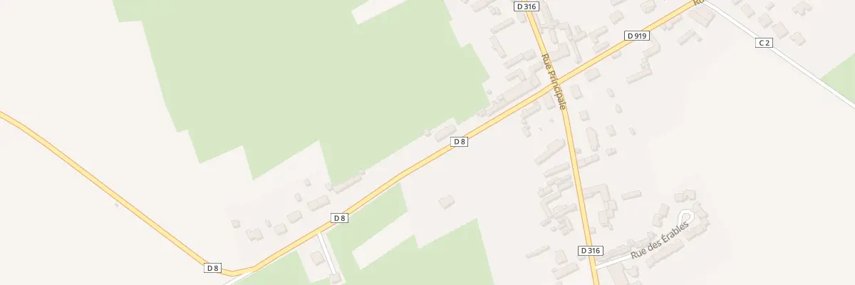 Plan du 6 Rue de Rouen à Abancourt