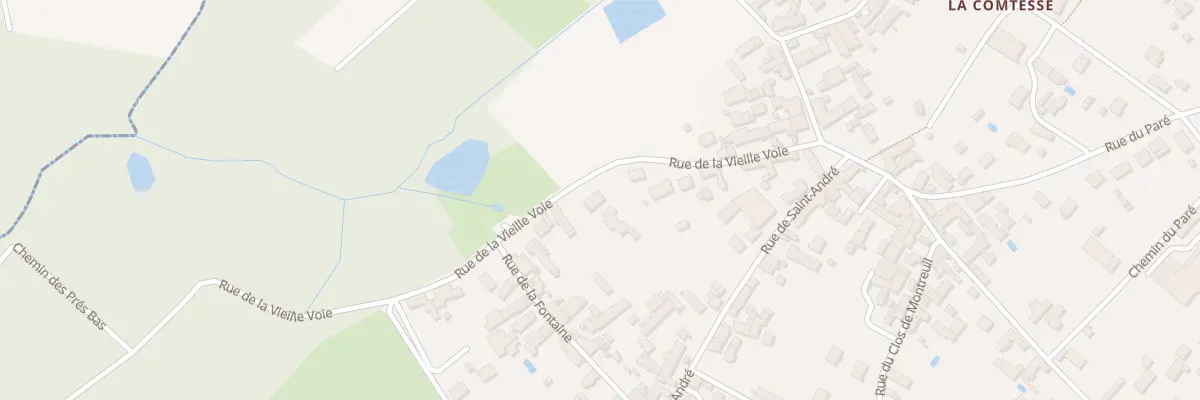 Plan du 13 Rue de la Vieille Voie à Cléry-Saint-André