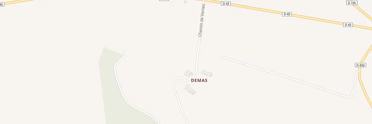 Plan du 224 Che de Démas à Avignonet-Lauragais