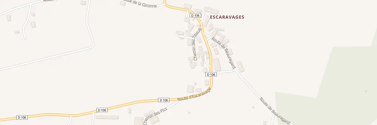 Plan du 5127 Escaravage à Puy-d’Arnac