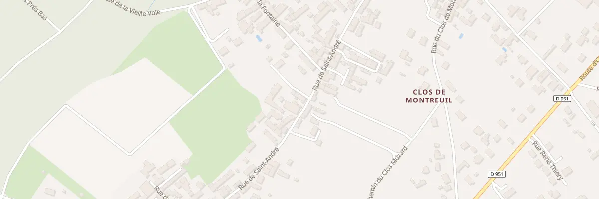 Plan du 97 Rue de Saint-andré à Cléry-Saint-André