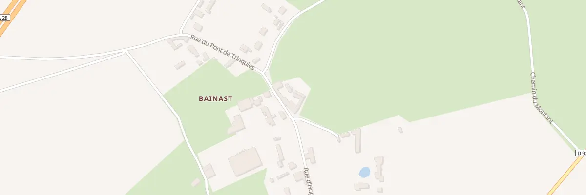 Plan du 3 Rue d’Huppy à Béhen