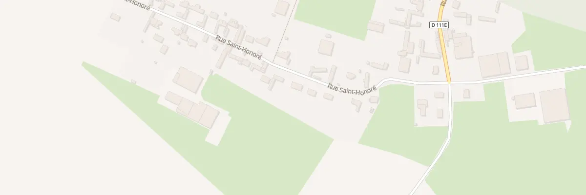 Plan du 5Q Rue Saint Honoré à Sailly-Flibeaucourt