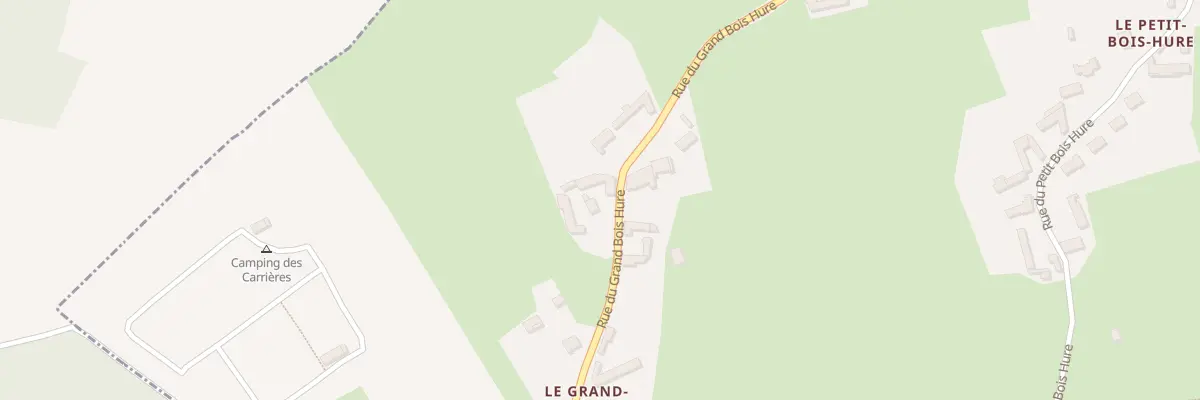Plan du 40 Rue du Grand Bois Huré à Boisjean